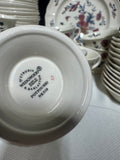 (A) 75-Piece Wedgwood Williamsburg Potpourri China Set