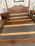 Queen 4 Poster Bed with Rails and Slats