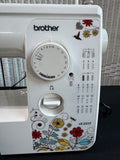 Brother JX2517 Floral Sewing Machine with Foot Pedal