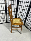 Antique Chair with Cane Seat