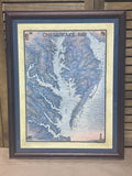 Chesapeake Bay Map by Terry Moore