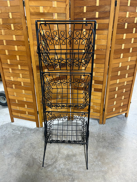 Metal Hanging Basket Storage
