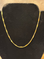 Monet Gold Tone Necklace (Choker)