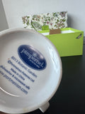 4-Piece Portmeirion Garden Botanic Sweet Pea Coffee Mug Set with Spoons in Box