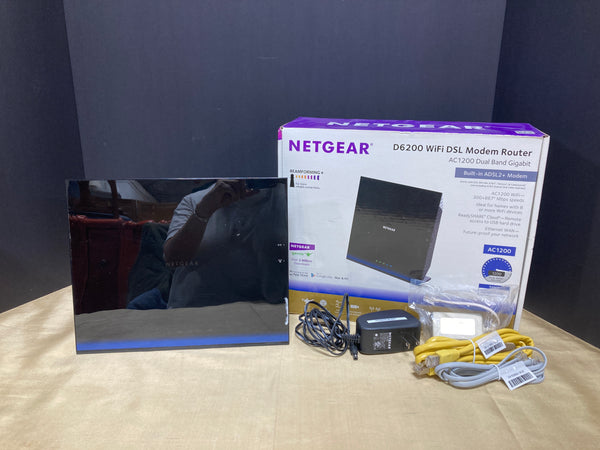 Netgear D2600 WiFi DSL Modem Router NOT TESTED, IN BOX