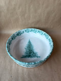 Studio Pottery Christmas Tree Bowl