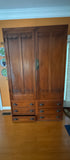 Traditional Wooden Cupboard/LOTS of Storage***HEAVY ITEM***READ DETAILS ON PICK UP POLICY***