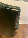 Green Leather Office Chair