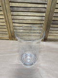 Lightweight Clear Glass Vase // 3 Available // PRICED INDIVIDUALLY