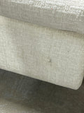 Pair of Barrel Chairs, Swivel and Rock, Cream/Off White Color Tone