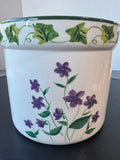 Waverly Sweet Violet Ceramic Planter