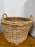 Large Wicker Basket With Handles