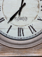 Distressed Wood Clock