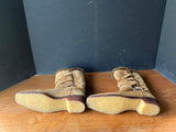 Brown Suede Fur Lined Boots, Ladies Size 7.5 (B)