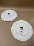Textured Octopus Appetizer Plates - Pair