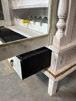 Rustic/Shabby Chic Hutch with Wine Storage***HEAVY ITEM***