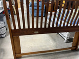 Lexington Queen Sleigh Bed with Rails and Slats
