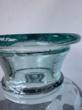 Large Aqua Green Recycled Glass Vase