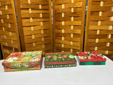 Decorative Holiday Gift Boxes, Set of 3 (A)