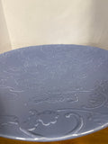 Nordstrom At Home Extra Large Embossed Periwinkle Decorative Bowl