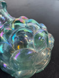 Light Blue Fenton Carnival Glass Jacqueline Bud Vase