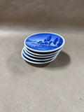 Set Of 5 Mini Wall Plates