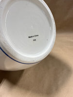 Blue And White Planter