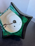 2-Piece Vintage Ceramic Christmas Tree AS IS (READ DESCRIPTION CAREFULLY)