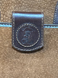 Don Sergio Leather & Suede Briefcase Bag
