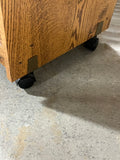 Particle Board Rolling Printer Stand