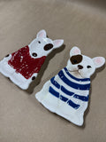 Pair Of Dog Spoon Rests