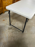 Adjustable Height Lifetime Folding Table