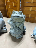 Decorative Garden Frogs, AS IS, Set of 3