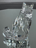 Swarovski Crystal Sitting Cat Figurine