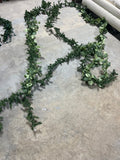 Bin of Faux Greenery- 6 Strands (3 Lighted/3 No Lights)