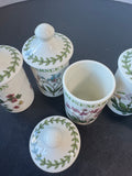 5-Piece Portmeirion Garden Botanic Lidded Spice Jar Set