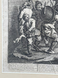 Burning the Rumps at Temple Bar Plate 11 by William Hogarth (Copy)