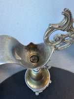 Antique Victorian Brass Mantel Urn