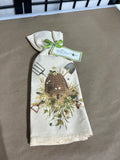 Mary Lake-Thompson Ltd. Beehive Two Flour Sack Kitchen Towels, Tags Still On