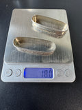 2-Piece Engraved Sterling Silver Napkin Rings