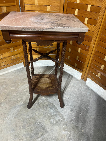 Marble Top Side Table