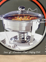 Stainless Steel Chafing Dish / Unused & In Original Packaging