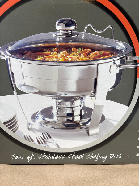 Stainless Steel Chafing Dish / Unused & In Original Packaging
