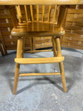 Wooden High Chair with Removable Tray