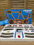 Marklin HO Scale Train Set-S 2927A  Engine 2 Cars Transformer Track Box NOT TESTED