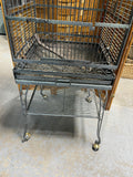Bird Cage (C) with Sturdy Stand on Casters