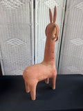 Large Bengalese Traditional Bankura Terra Cotta Horse Sculpture