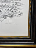 The Pentagon Sketch by Don Cannavaro; Signed Print