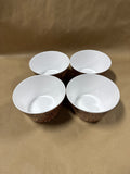 (B) Hutzler Pretzel Melamine Bowl — Set Of 4