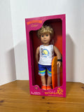 Surfing Gabe Doll - Appears Unused - Our Generation // 2 Available // PRICED INDIVIDUALLY